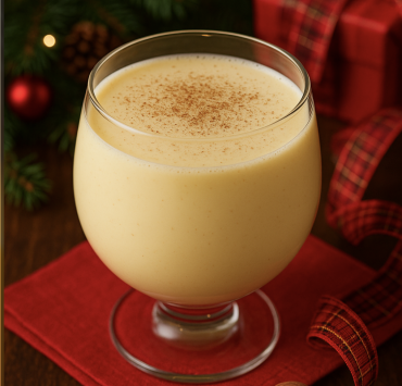 Classic Homemade Eggnog (Creamy Holiday Cocktail)